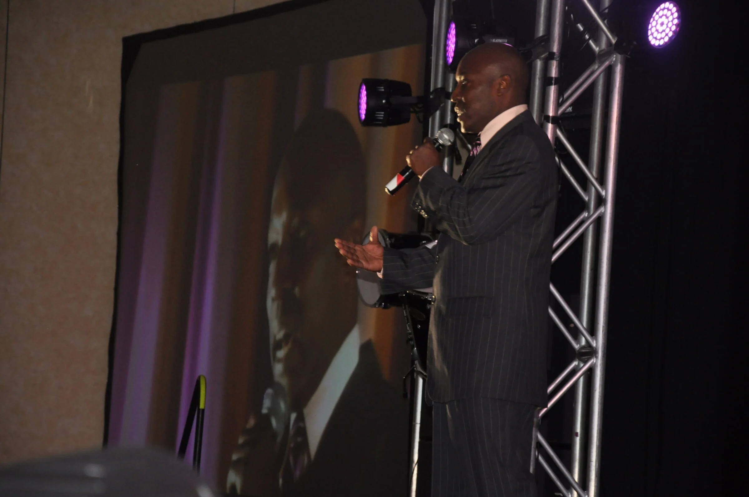 Willie "The Bam" Johnson speaking